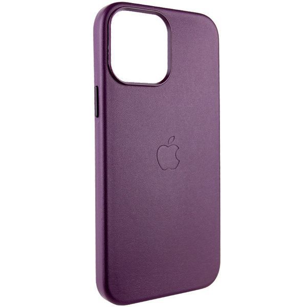 Шкіряний чохол Leather Case (AA Plus) with MagSafe для Apple iPhone 13 Pro Max (6.7") 57470 фото