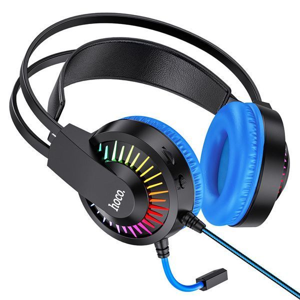 Накладні навушники Hoco W105 Joyful (USB+3.5mm/1.2m) 52995 фото
