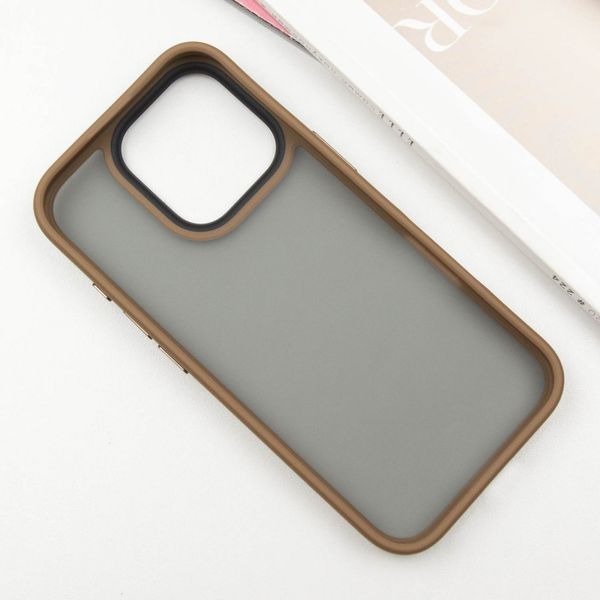 TPU+PC чохол Metal Buttons для Apple iPhone 16 Pro Max (6.9") 73090 фото