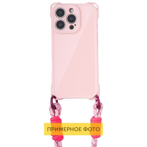 Чохол TPU CrossBody with straps для Apple iPhone 16e (6.1") 78833 фото