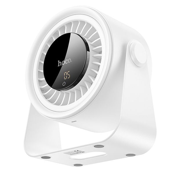 Настільний вентилятор Hoco HX66 desktop circulating fan 3000 mAh 78743 фото