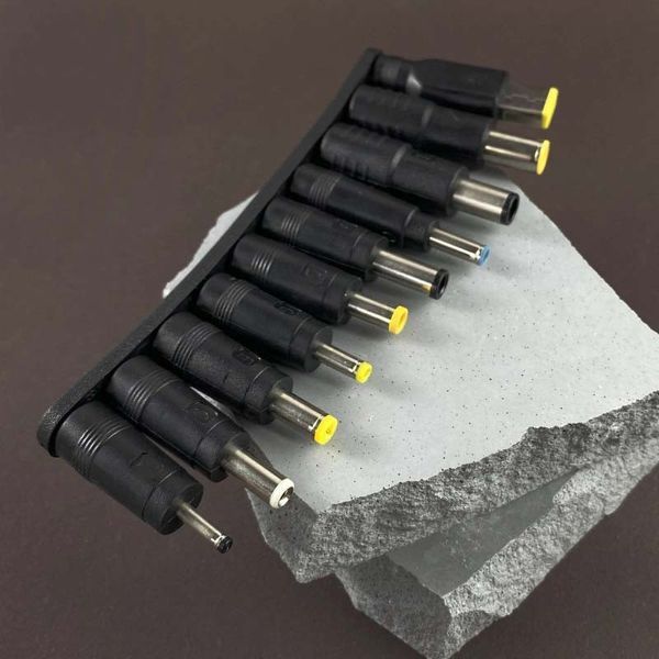 Кабель USB-C to DC 100W з набором переходников для ноутбуку 10in1 75507 фото