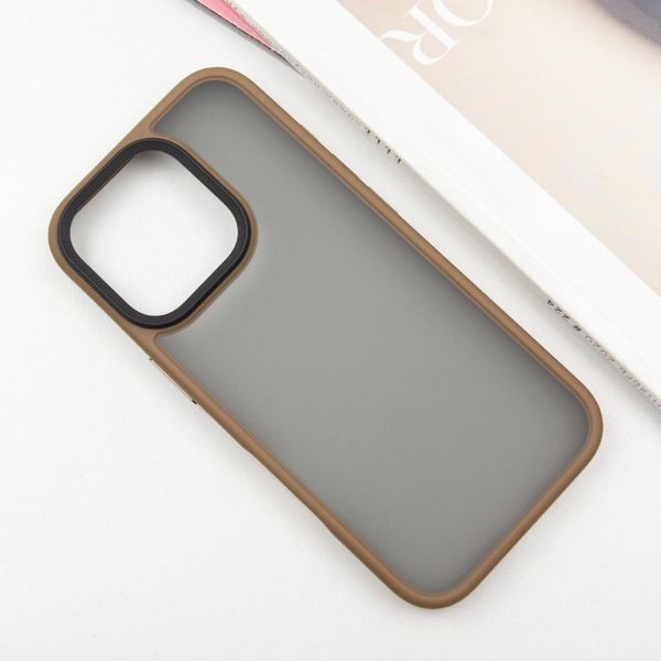 TPU+PC чохол Metal Buttons для Apple iPhone 16 Pro Max (6.9") 73090 фото