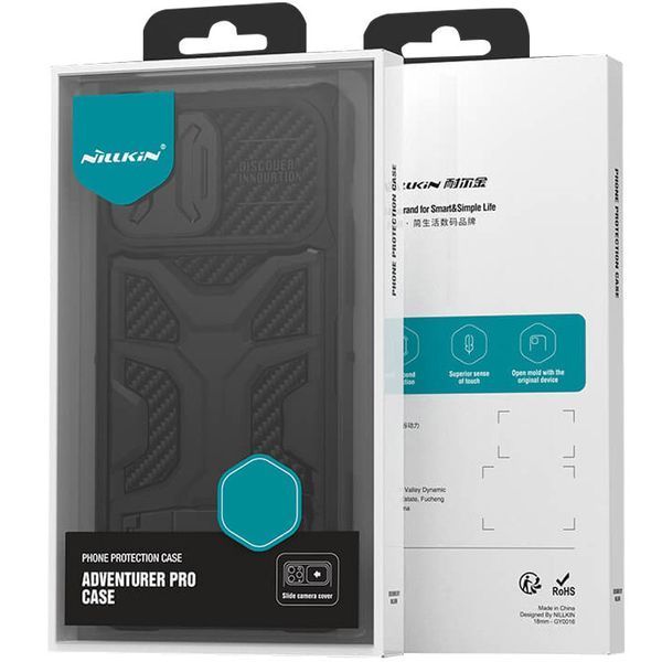 TPU+PC чохол Nillkin CamShield Adventurer Pro (шторка на камеру) для Apple iPhone 14 Pro Max (6.7") 57757 фото