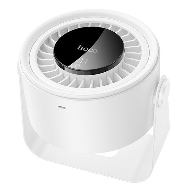 Настільний вентилятор Hoco HX66 desktop circulating fan 3000 mAh 78743 фото