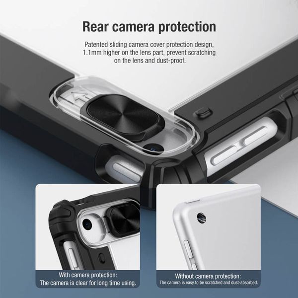Уцінка Чохол-книжка Nillkin Bumper Pro для Apple iPad 10.2" (2019) (2020) (2021) 73514 фото