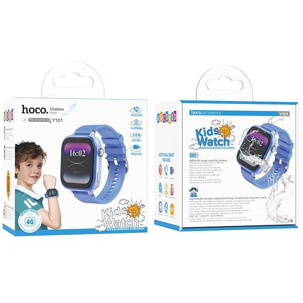 Дитячий cмарт-годинник Hoco Y101 4G 73152 фото