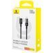 Дата кабель Baseus Gem Fast Charging Type-C to Type-C 100W (2m) (P10373000111-01) 80454 фото 6