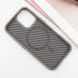 Чохол TPU+PC Carbon with MagSafe для Apple iPhone 16 (6.1") 73628 фото 3
