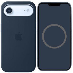 Чохол Silicone case (AAA) with Magsafe and Animation для Apple iPhone 17 Air (6.5") 81567 фото