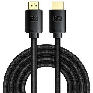 Дата кабель Baseus HDMI High Definition 8KHDMI To 8KHDMI (2m) (CAKGQ-K01) 51830 фото