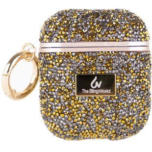 TPU чохол Bling World Rock Diamond для навушників AirPods 1/2 57525 фото