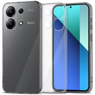 TPU чохол Epic Transparent 1,5mm Full Camera для Xiaomi Redmi Note 13 Pro 4G/Poco M6 Pro 4G/Note 14S 70052 фото