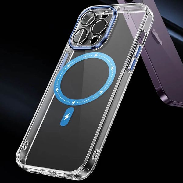 Чохол TPU+PC Colorful with MagSafe для Apple iPhone 13 Pro (6.1") 65144 фото