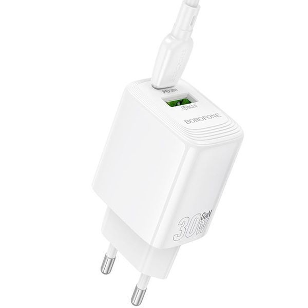 МЗП Borofone BN29 Fuente PD30W+QC3.0 (1USB-A/1C) 79267 фото