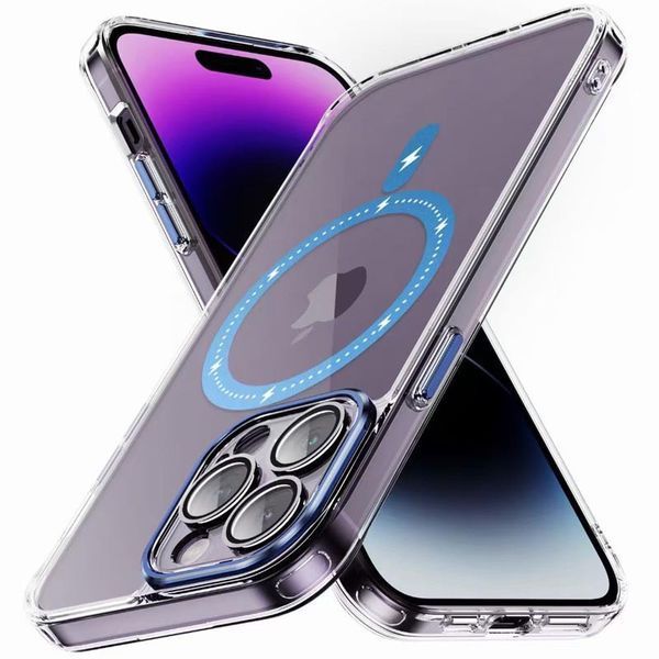 Чохол TPU+PC Colorful with MagSafe для Apple iPhone 13 Pro (6.1") 65144 фото