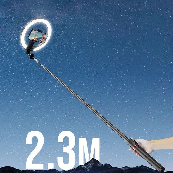Кільцева LED-лампа для селфі Usams US-ZB323 10-inch Fill Light 1200mAh 78334 фото