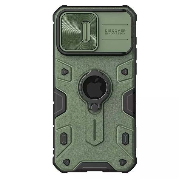 TPU+PC чохол Nillkin CamShield Armor (шторка на камеру) для Apple iPhone 15 Pro Max (6.7") 66559 фото