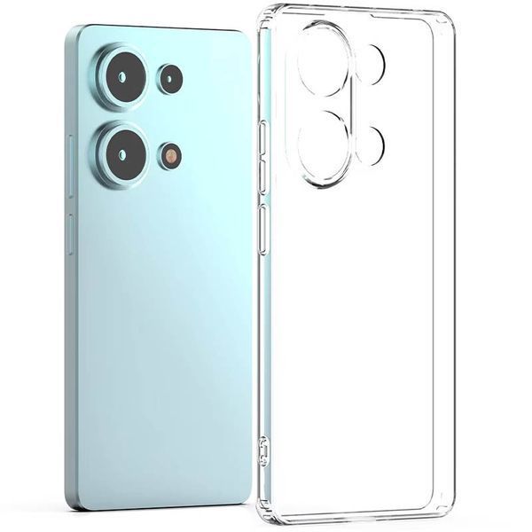 TPU чохол Epic Transparent 1,5mm Full Camera для Xiaomi Redmi Note 13 Pro 4G/Poco M6 Pro 4G/Note 14S 70052 фото
