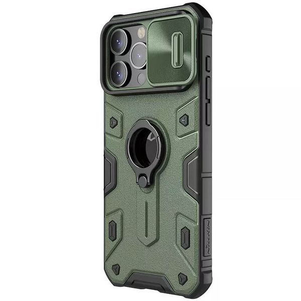 TPU+PC чохол Nillkin CamShield Armor (шторка на камеру) для Apple iPhone 15 Pro Max (6.7") 66559 фото