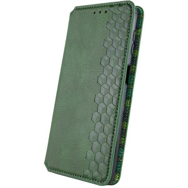 Шкіряний чохол-книжка GETMAN Cubic (PU) для Xiaomi Redmi 13 4G / Poco M6 4G 72262 фото