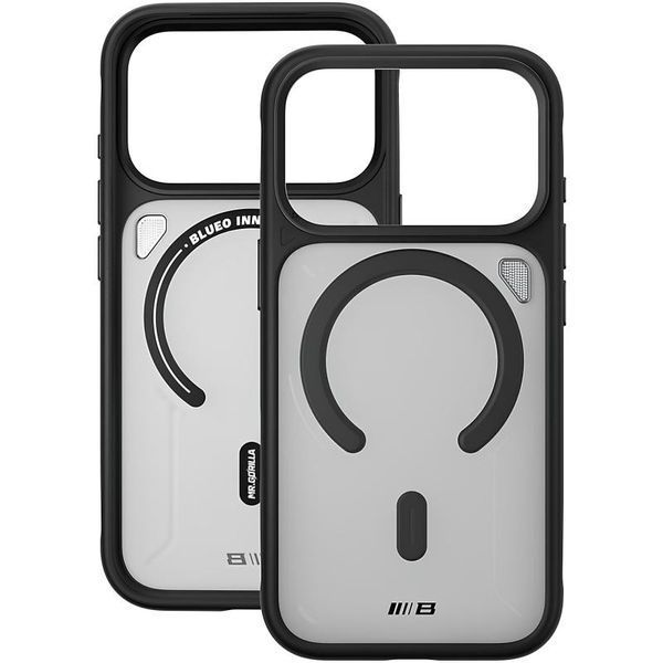 TPU+PC чохол Blueo Frosted Heat Dissipation Stand with MagSafe для Apple iPhone 17 Pro Max (6.9") 81527 фото