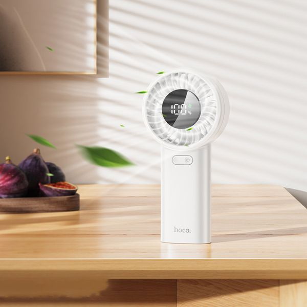 Портативний вентилятор Hoco HX62 Endless handheld fan 6000 mAh 78745 фото