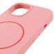 Чохол Silicone Case Full Protective (AA) NO LOGO with MagSafe для Apple iPhone 14 (6.1") 76462 фото 4