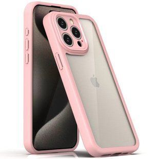 TPU чохол Transparent + Colour 1,5mm для Apple iPhone 12 Pro (6.1") 70564 фото