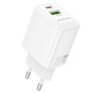 МЗП Borofone BN27 Fuente PD20W+QC3.0 (1USB-A/1C) 79269 фото