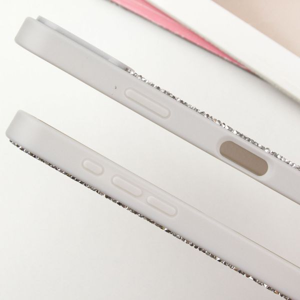 TPU чохол Bling World Rock Diamond with MagSafe для Apple iPhone 16 (6.1") 75840 фото