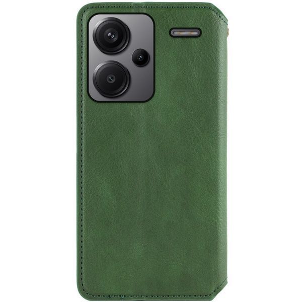 Шкіряний чохол-книжка GETMAN Cubic (PU) для Xiaomi Redmi Note 13 Pro+ 68730 фото