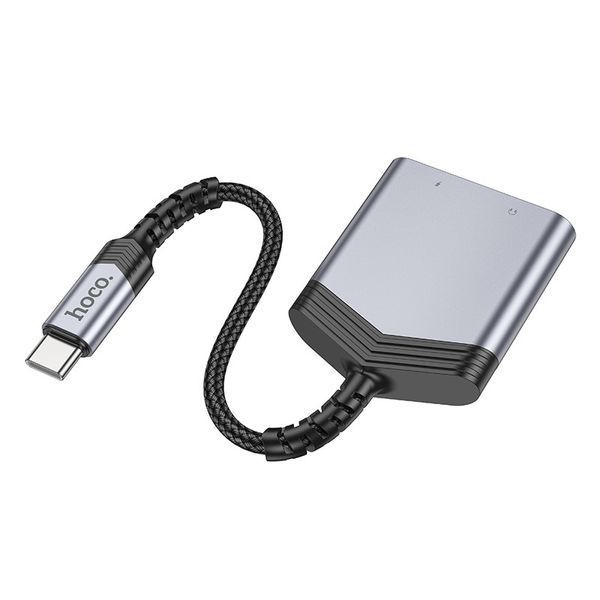 Перехідник Hoco LS39 Type-C to Type-C + 3.5mm 73925 фото