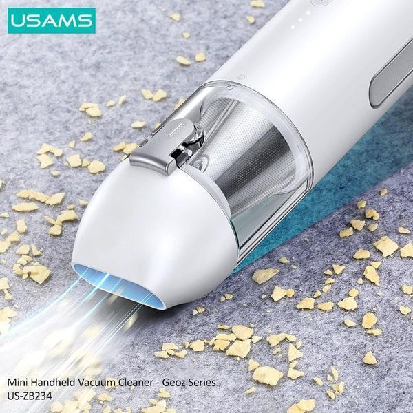 Портативний пилосос Usams US-ZB234 Mini Geoz Series 6000Pa 7800mAh 70773 фото