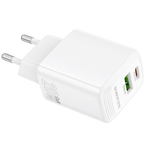 МЗП Borofone BN27 Fuente PD20W+QC3.0 (1USB-A/1C) 79269 фото