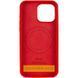 Чохол Silicone Case (AA) Logo with MagSafe для Apple iPhone 16 Pro (6.3") 80645 фото 3