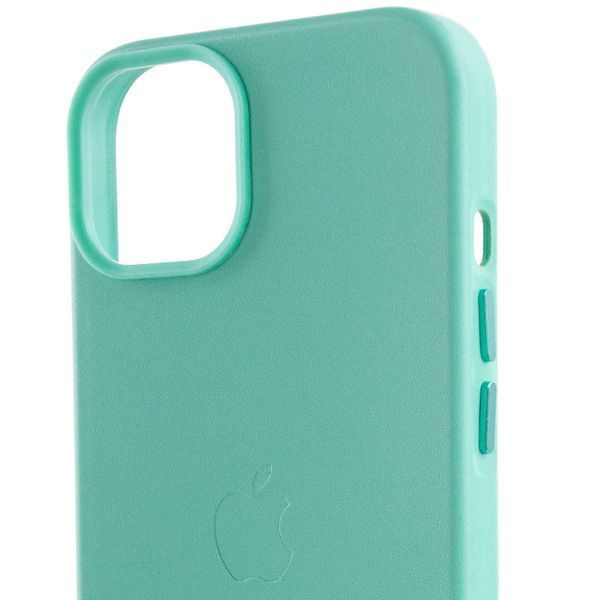 Шкіряний чохол Leather Case (AA Plus) with MagSafe для Apple iPhone 13 (6.1") 57472 фото