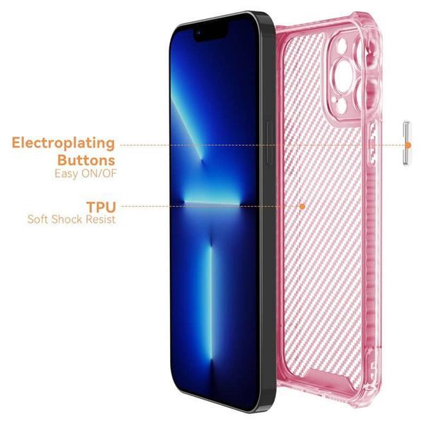 Чохол TPU Ease Carbon color series для Apple iPhone 12 Pro (6.1") 55694 фото