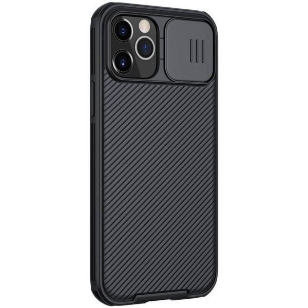 Карбонова накладка Nillkin CamShield Pro для Apple iPhone 12 Pro Max (6.7") 41779 фото