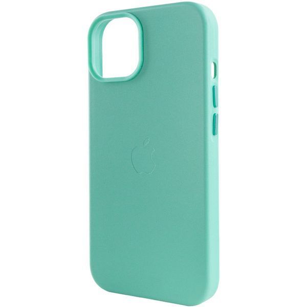 Шкіряний чохол Leather Case (AA Plus) with MagSafe для Apple iPhone 13 (6.1") 57472 фото
