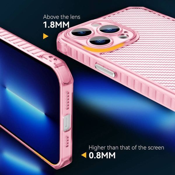 Чохол TPU Ease Carbon color series для Apple iPhone 12 Pro (6.1") 55694 фото