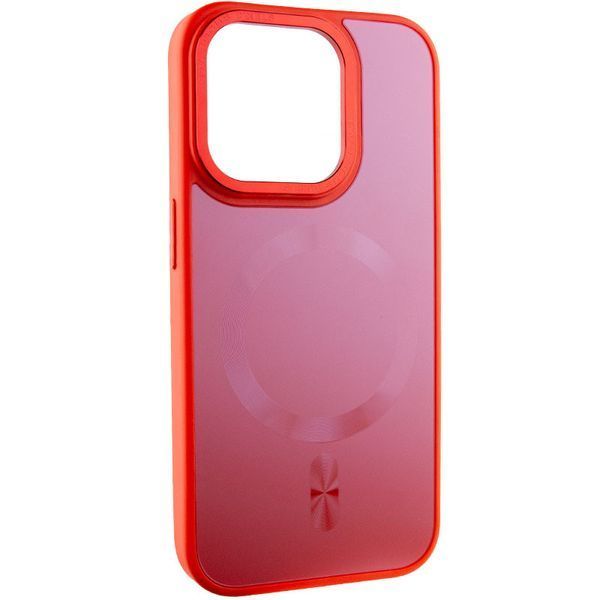 Чохол TPU+Glass Sapphire Midnight Open Camera with MagSafe для Apple iPhone 15 Pro (6.1") 66258 фото