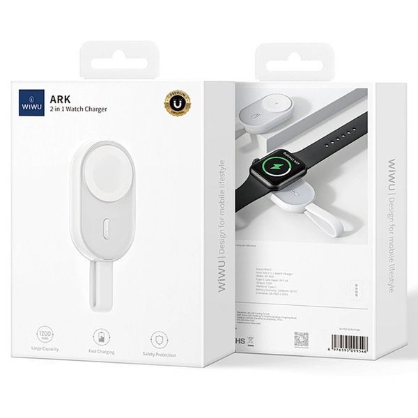 Портативний ЗП Power Bank WIWU Wi-M20 For Apple Watch 1200 mAh 71711 фото