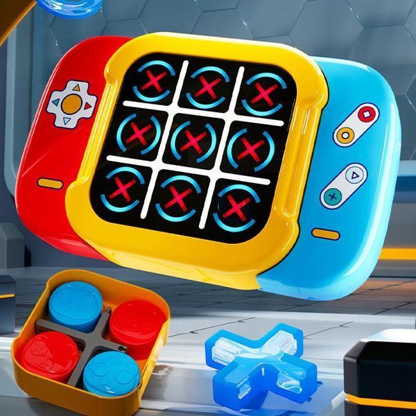 Портативна інтерактивна гра Ummi ME-252 2in1 Electronic Tic-Tac-Toe 79351 фото