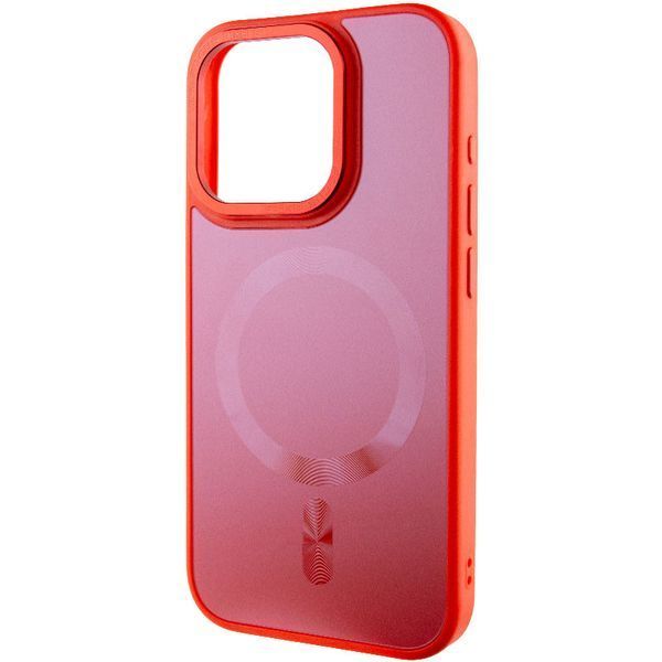 Чохол TPU+Glass Sapphire Midnight Open Camera with MagSafe для Apple iPhone 15 Pro (6.1") 66258 фото