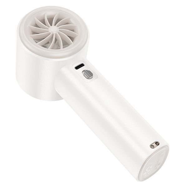 Портативний вентилятор Hoco HX64 Hurricane high speed handheld fan 3600 mAh 78747 фото