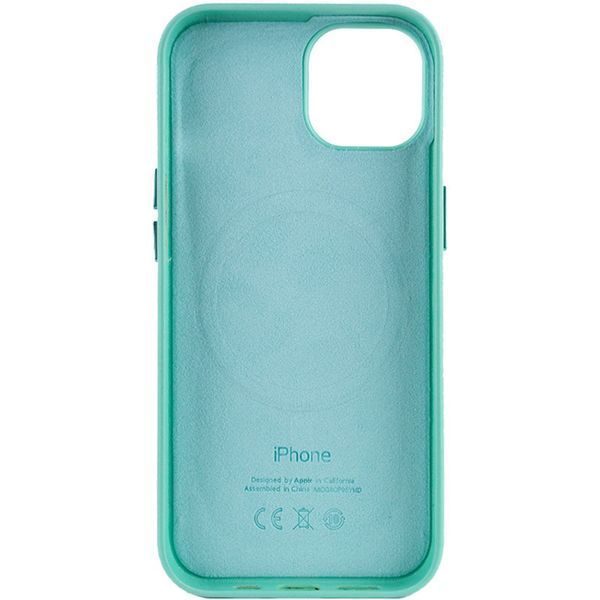 Шкіряний чохол Leather Case (AA Plus) with MagSafe для Apple iPhone 13 (6.1") 57472 фото