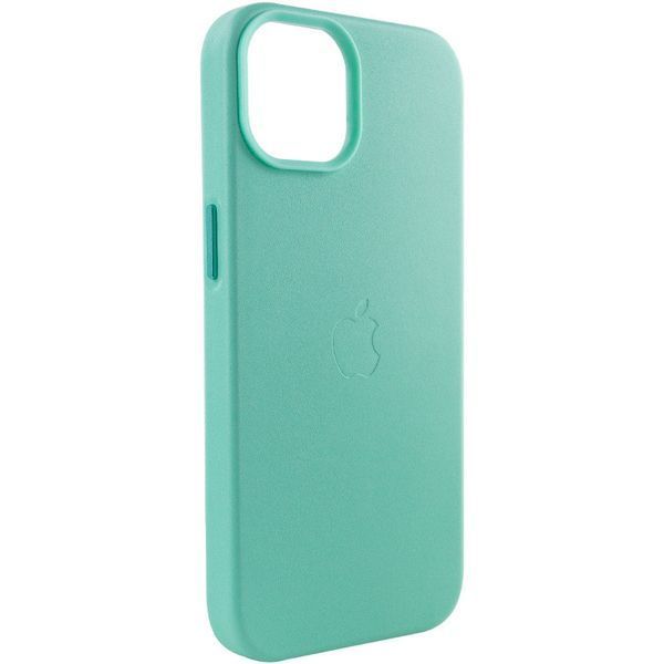 Шкіряний чохол Leather Case (AA Plus) with MagSafe для Apple iPhone 13 (6.1") 57472 фото