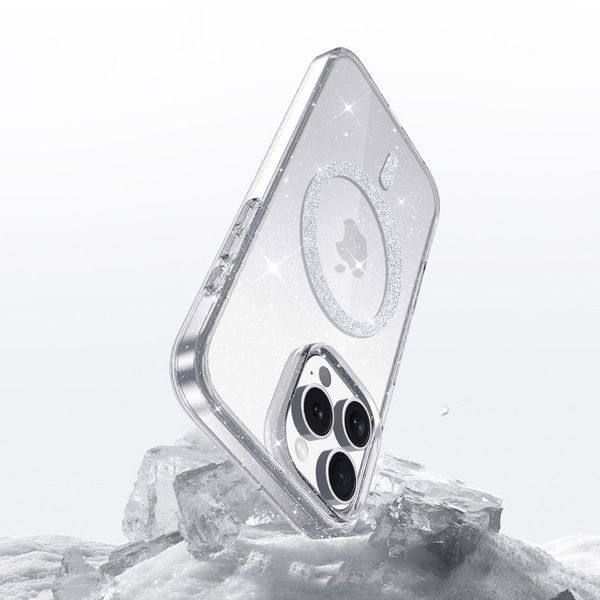 Чохол TPU Eclipse Sparkle (MagFit) для Apple iPhone 14 Pro Max (6.7") 77640 фото