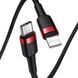 Дата кабель Baseus Cafule Type-C to Lightning PD 20W (1m) (CATLKLF) 63767 фото 3
